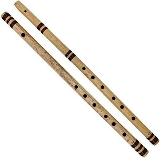 sg musical Indian Fipple for Masters Bamboo Flute - Side + Straight Combo Bamboo Flute-picture-16