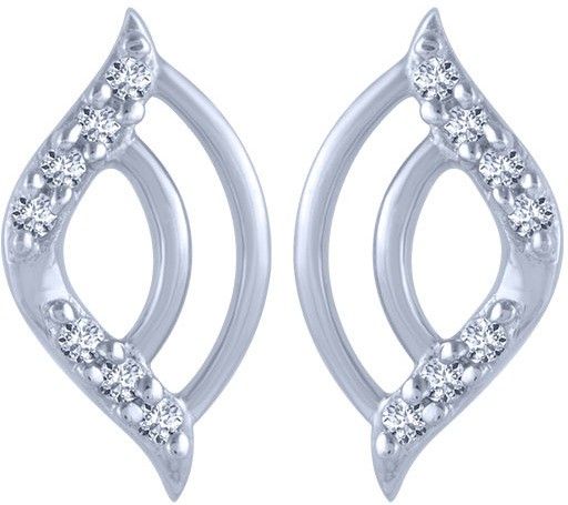 PC Chandra Jewellers White Gold 14kt Stud Earring-image-31