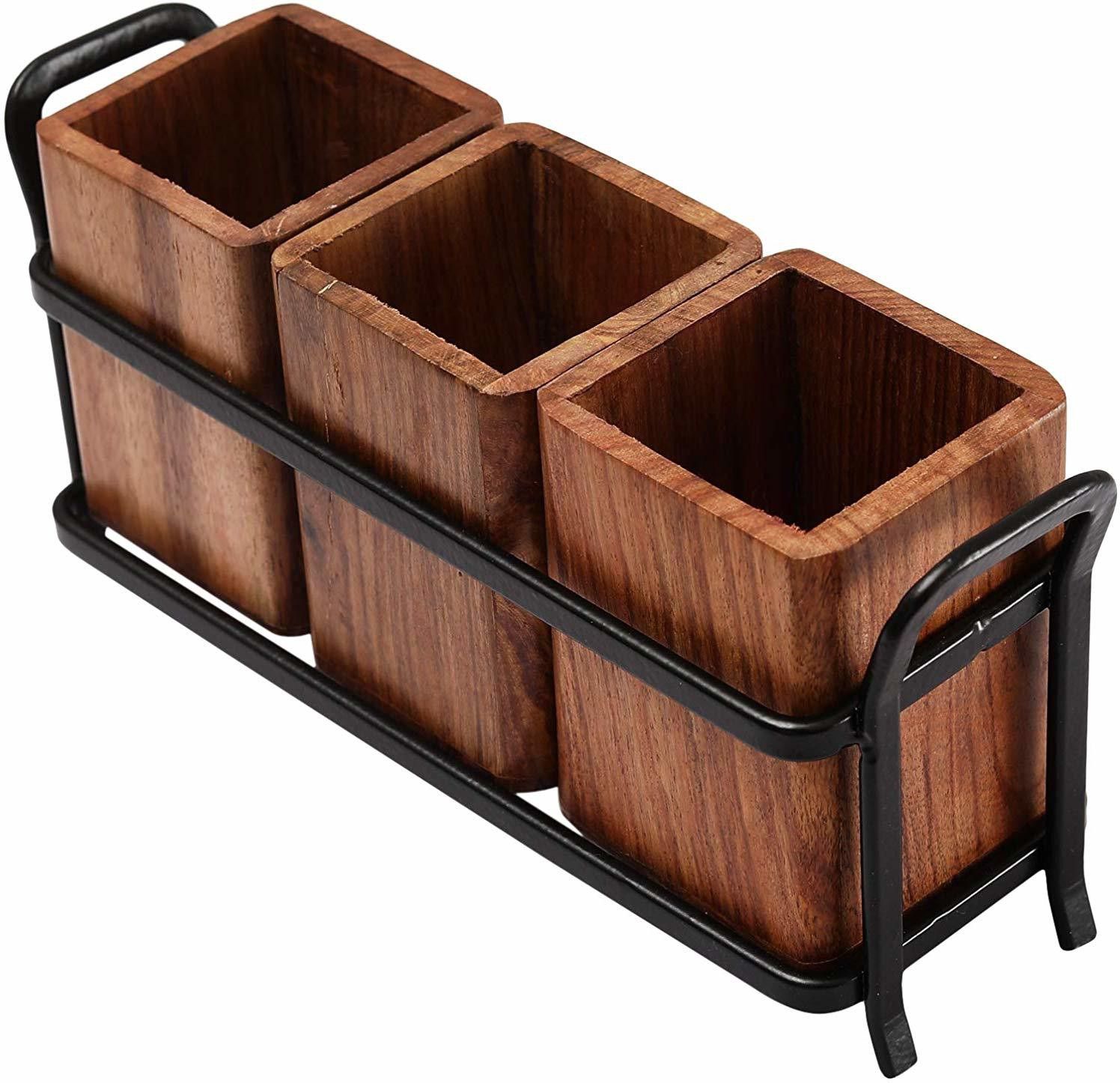 Empty Cutlery Holder Case