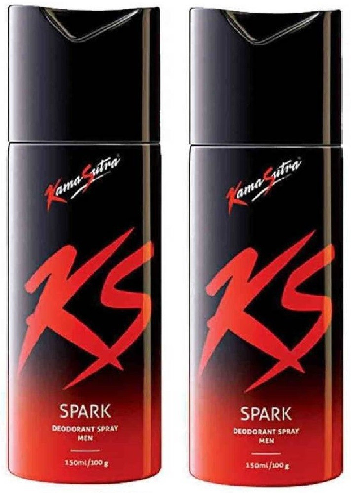 ks TWO SPARK Deodorant Spray - For Men image 1