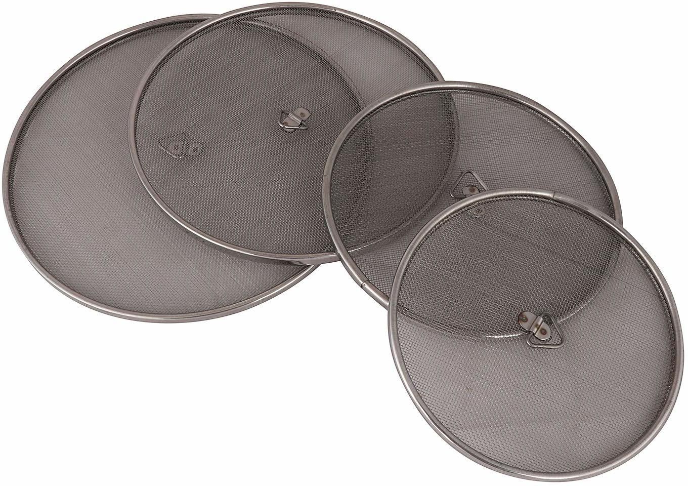 SS NET Cover Set of 4 PCS 9 inch, 8 inch, 6.5 inch, 6 inch Lid Set