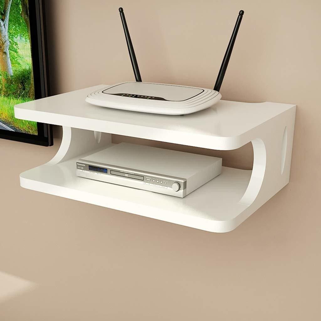 SET TOP BOX STAND MDF (Medium Density Fiber) Wall Shelf-image-31