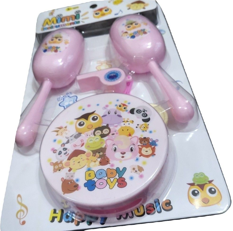 Musical Toy Rattle Set Pack of 4 Rattle-image-7