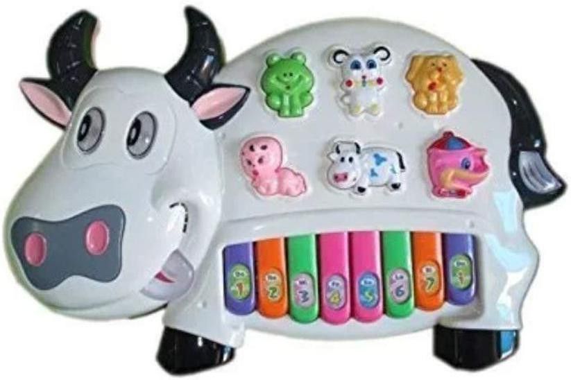 mega star Musical Piano with 3 Modes Animal Sounds, Flashing Lights & Wonderful Music-picture-25