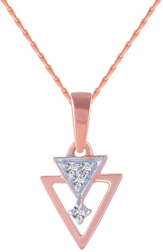 PC Chandra Jewellers GOLDLITES 14kt Rose Gold Pendant-picture-12