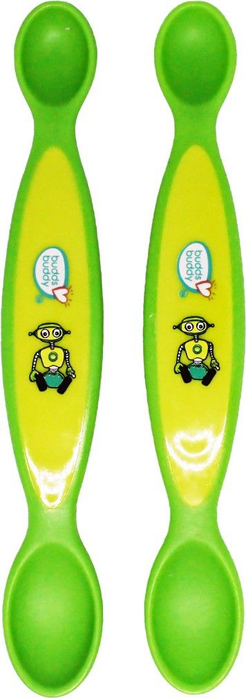Premium BPA Free Baby Dual End Spoon 2 pcs- SIlicone