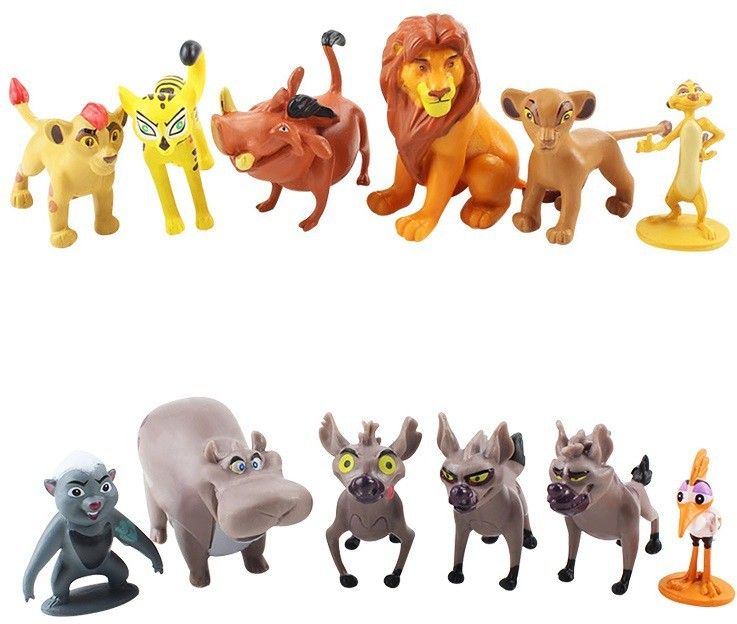 Fun Play Simba the lion king pack of 12 mini toy figures-image-47