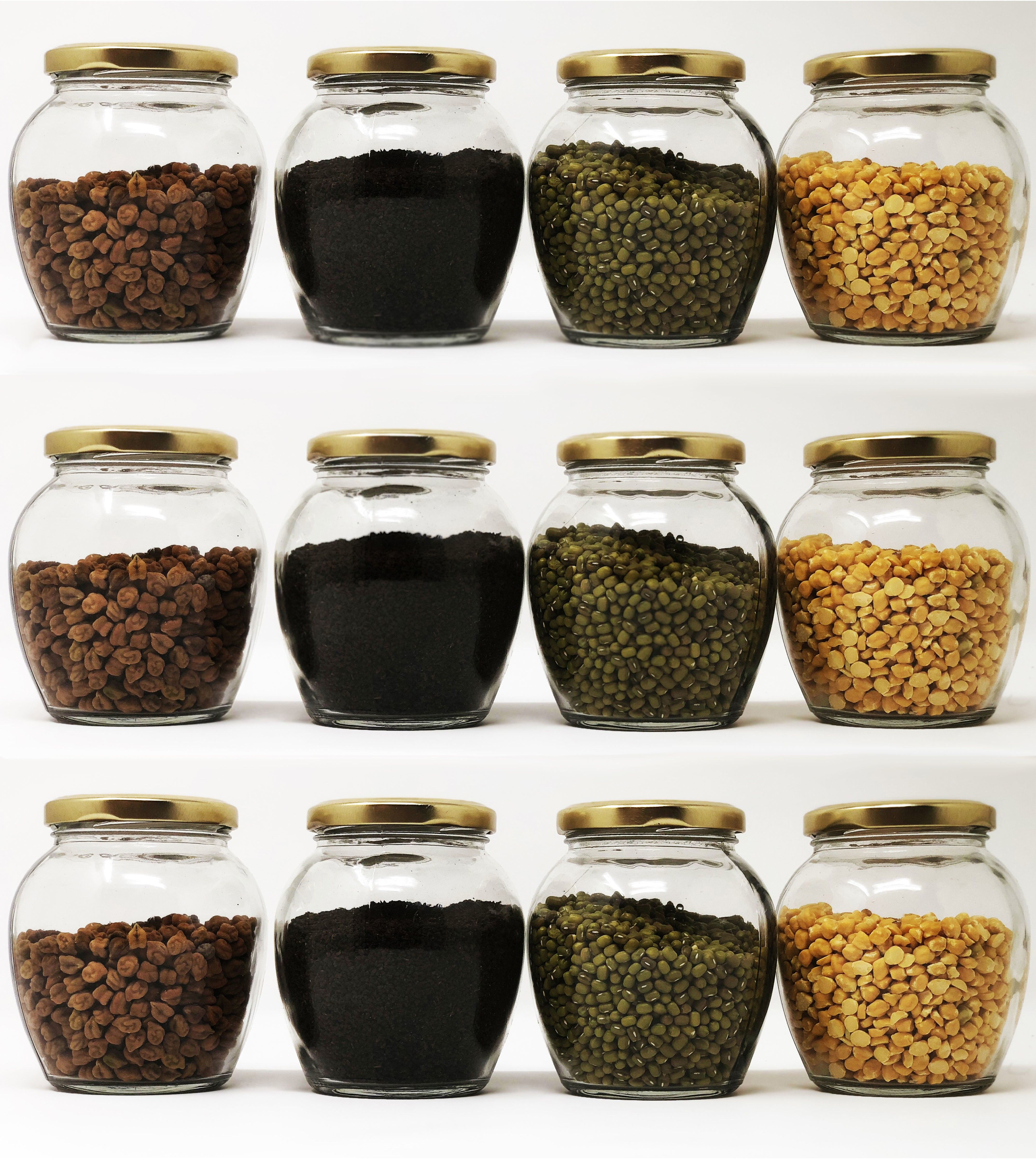 skd store Glass Grocery Container - 400 ml-picture-22