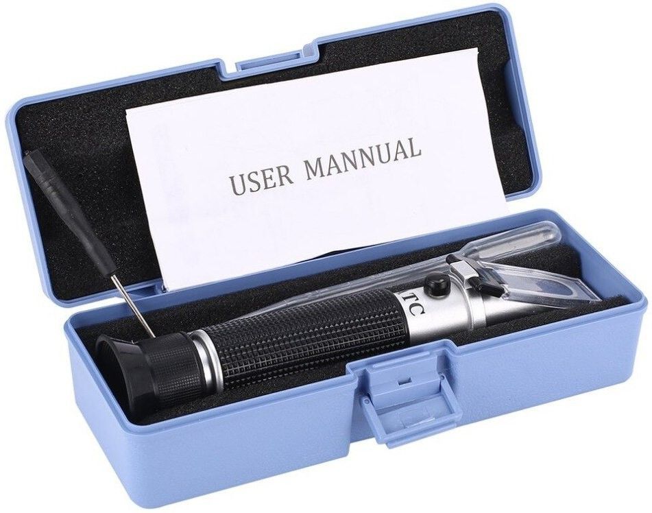 divinext 0-100% Handheld ATC Salinometer Seawater Salt Water Salinity Meter Nitrate Tester Salinity Meter-picture-27
