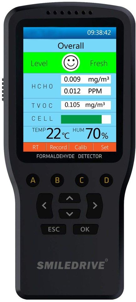 Air Quality Monitor Pollution Meter Detector HCHO PM2.5 PM1.0 PM10 TVOC Air Quality Monitor Pollution Meter Detector Pin-Type Digital Moisture Measurer-image-38