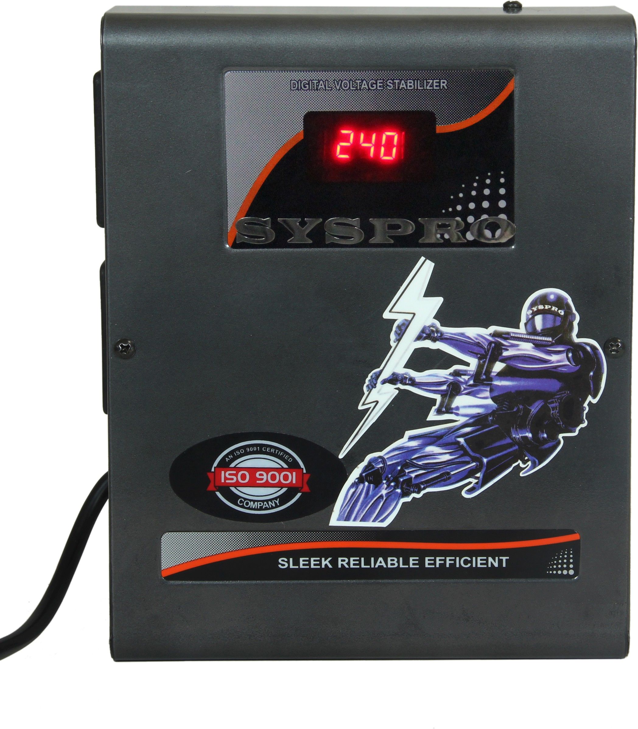 Major Stabilizer for LED TV Upto 100inch, with Home Theatre and DTH (Black) Voltage Stabilizer-image-38