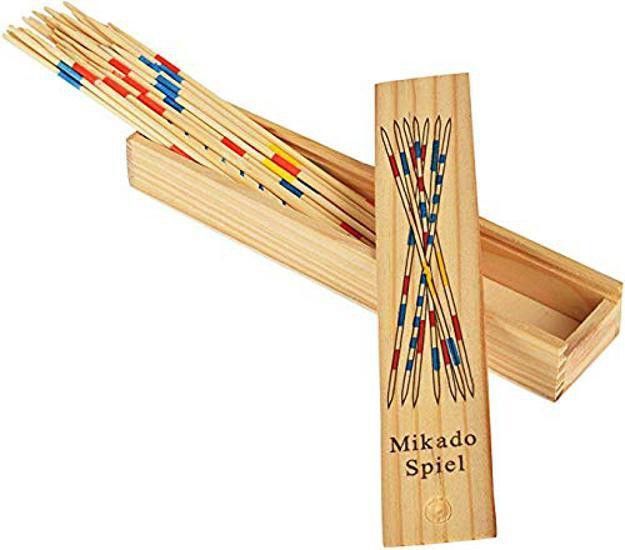 sanchi creation Fun Family Indoor Board Game for Adults and Kids Mikado Sticks With Box-picture-23