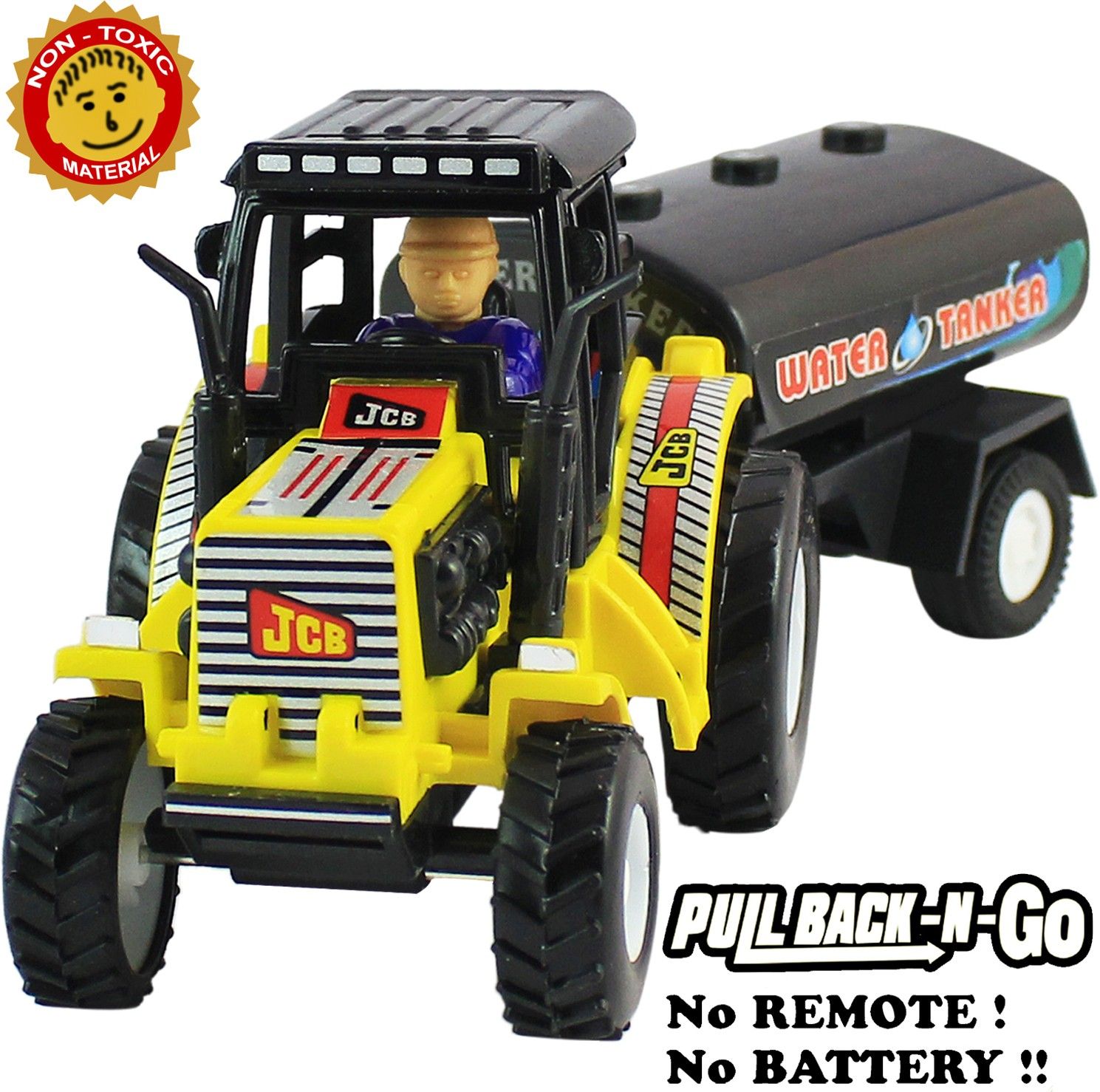 Pull Back Water Tanker | No Battery No Remote | Miniature Scaled Models | Dinky Toy-image-4