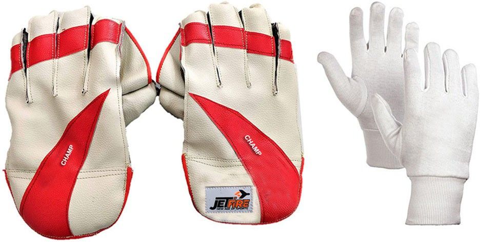 jetfire Champ Wicket Keeping Gloves Combo With Inner Gloves Wicket Keeping Gloves-picture-15
