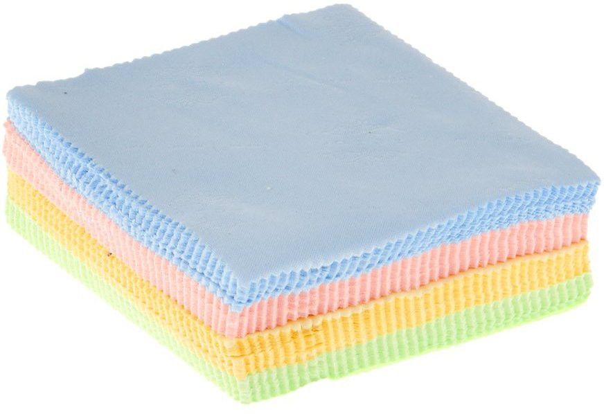 SHARUJA Imported 100Pcs Microfiber Sunglasses Eyeglasses Glasses Cleaning ClothLens Cleaner