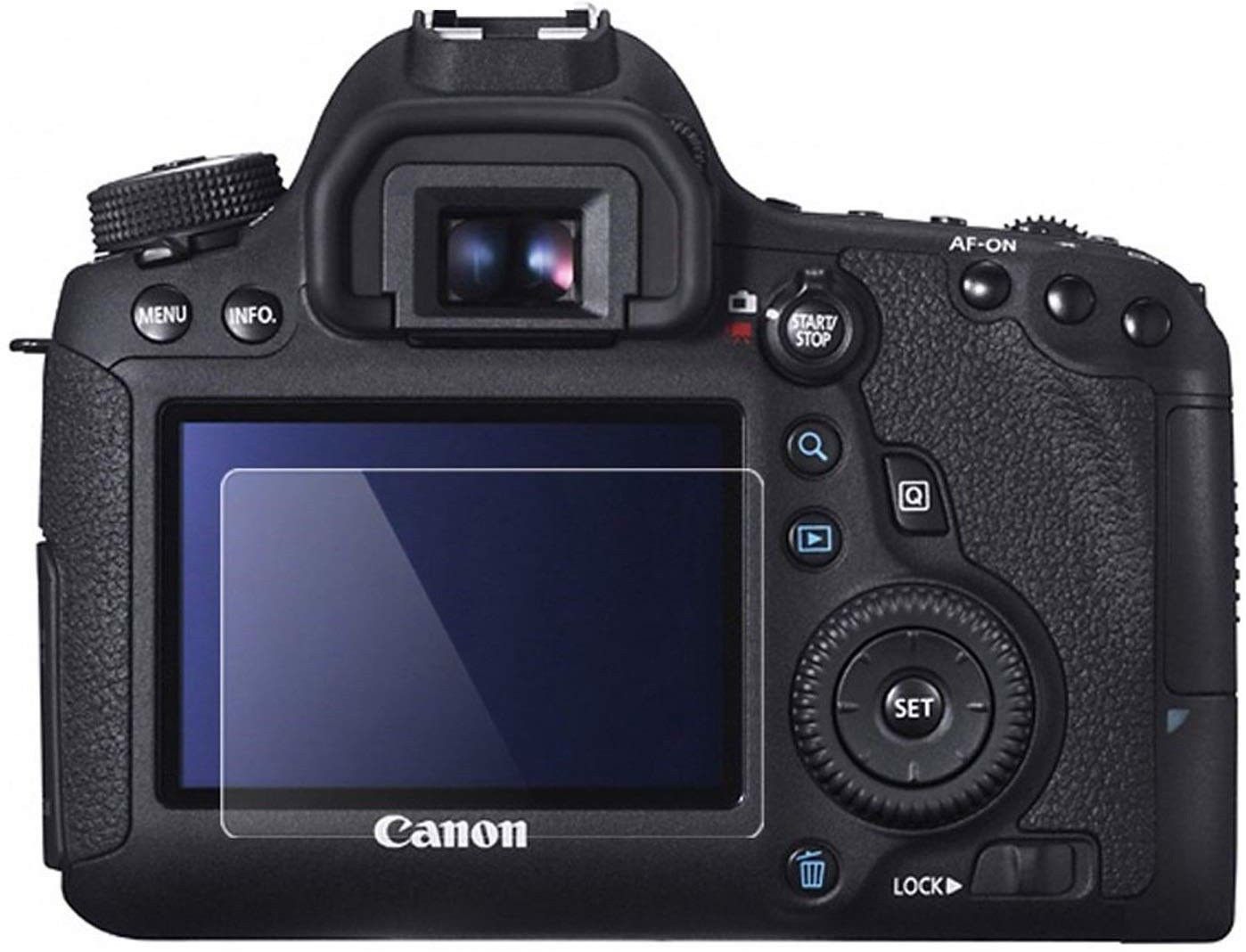 Action Pro Tempered Glass Guard for Canon EOS 70D 80D 650D 700D 750D 760D-image-2