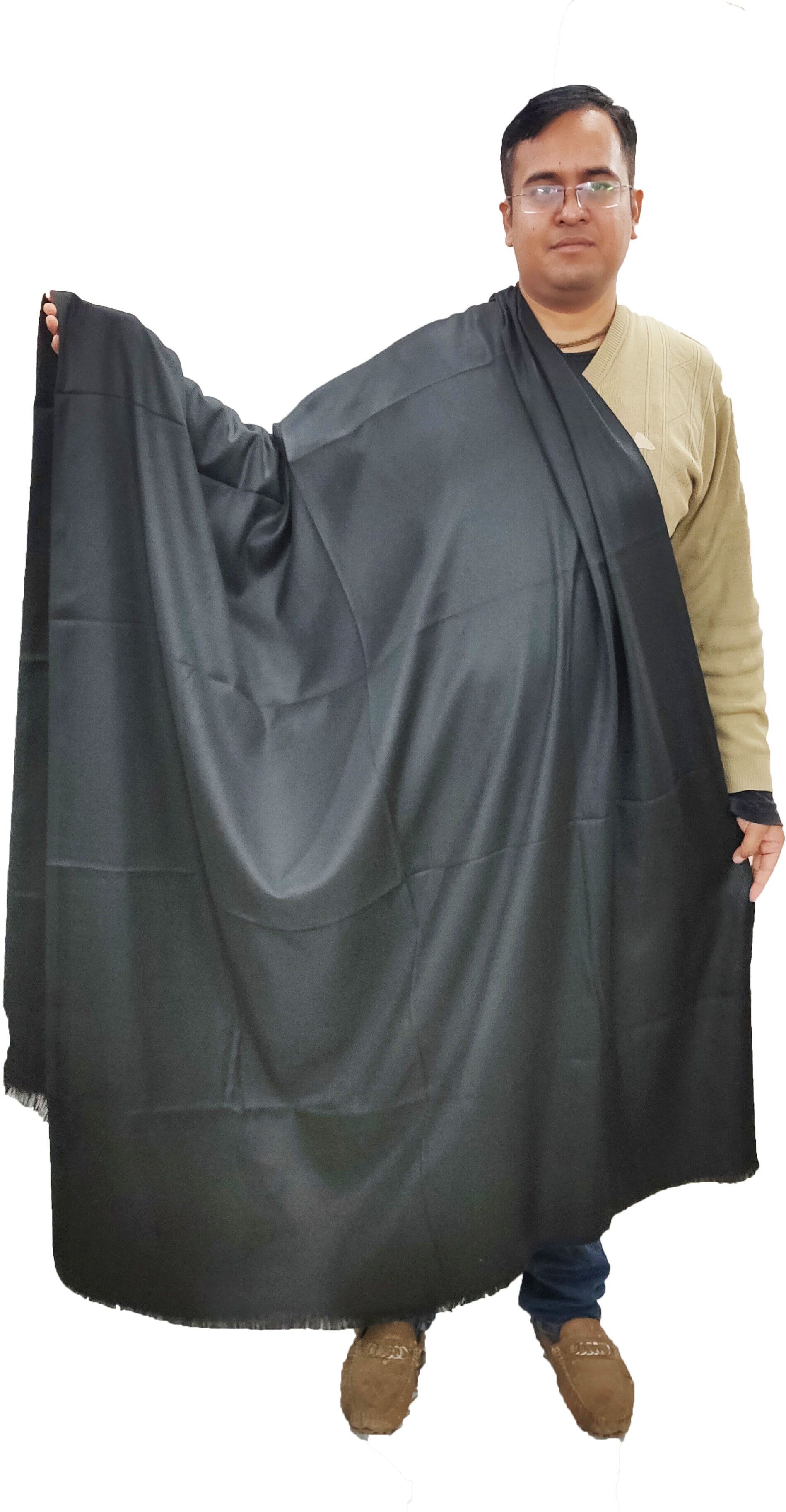 Vrinde Wool Solid Men Shawl-picture-12