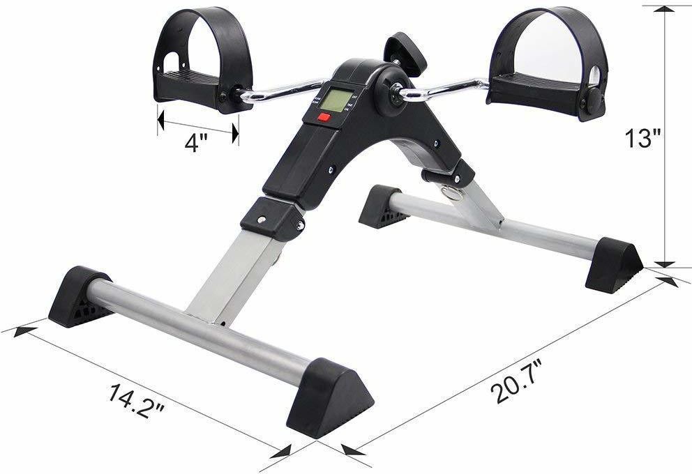 dn brothers Gym Machine Foldable Portable Mini Pedal Exercise Cycle Exerciser Bike 110 Mini Pedal Exerciser Cycle-picture-15