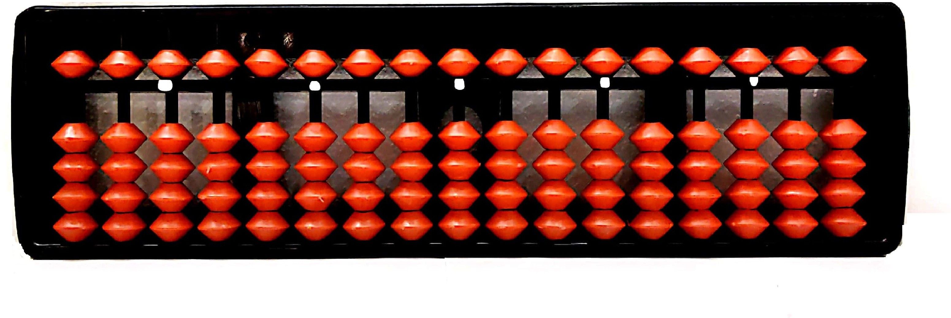 Universal Kids Abacus Tool (Brown and Black-17 Rod)