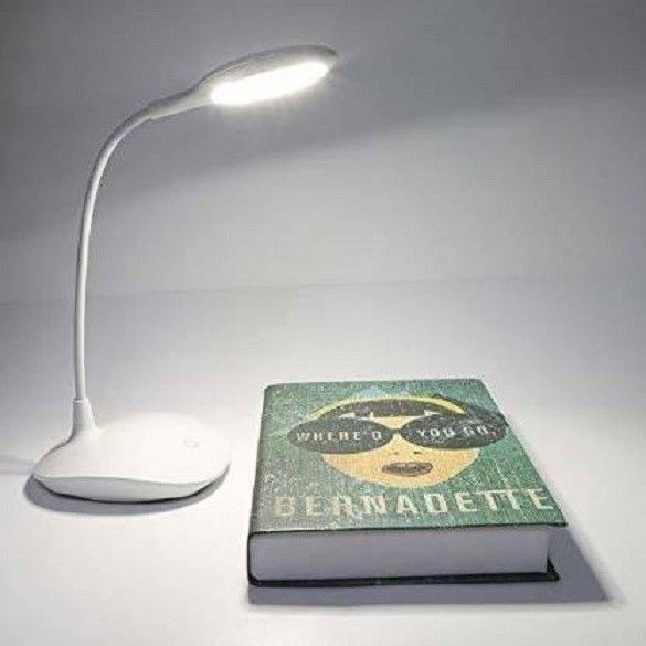 Rocklight Touch On/Off Switch LED Desk Lamp(White) Study Lamp (22 cm, White) Study Lamp-image-17