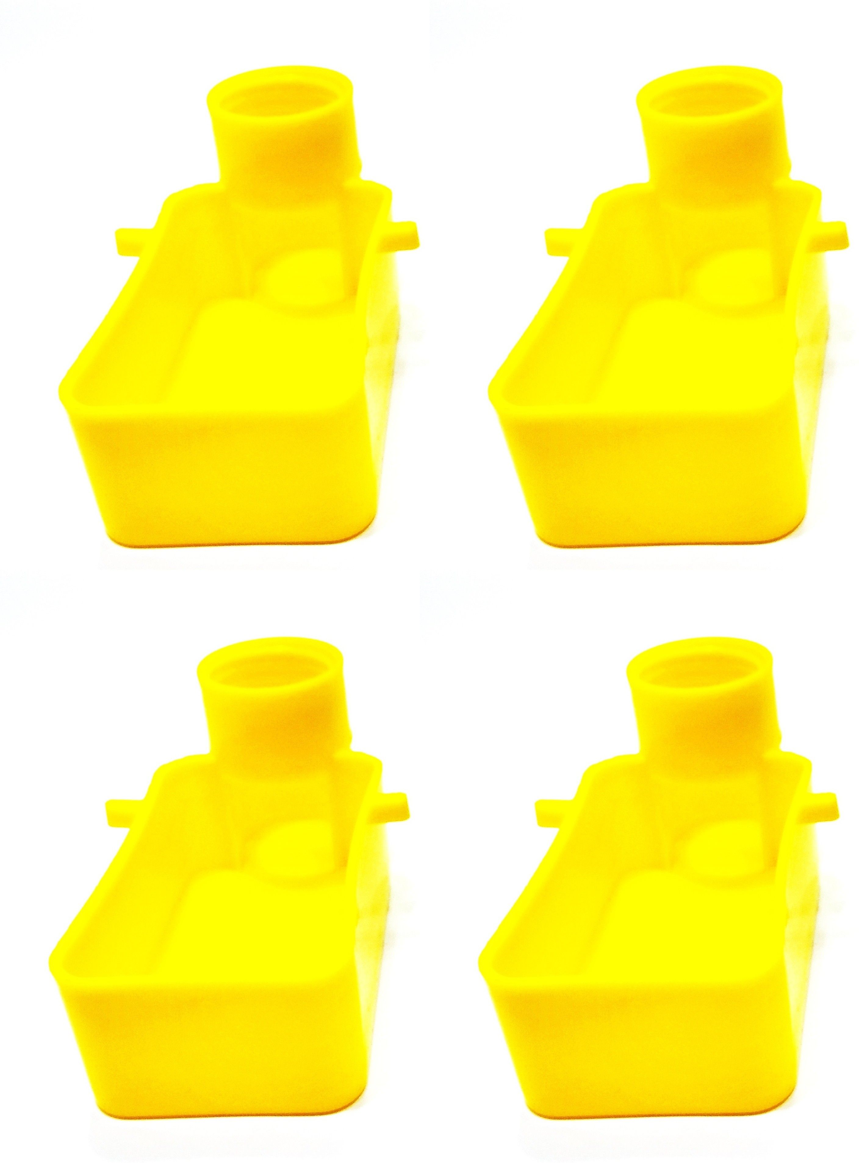 pickmepets Bird Cage Feeder Cups for Any Bottle Use (Pack of 4) Caged Bird Feeder-picture-22