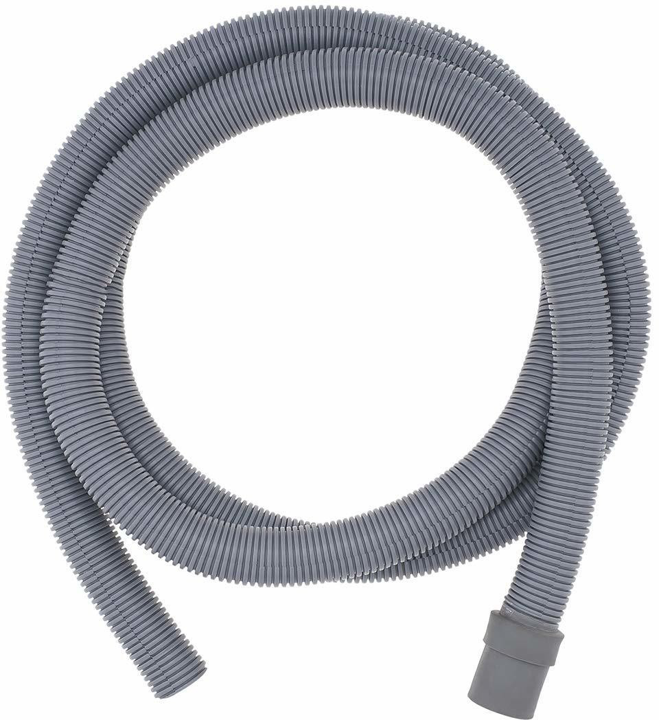 new ware 2 Meter Washing machine Front Loading Outlet pipe Corrugated Plastic Outlet/Drain/Extension Hose For Front Loading Washing Machine Hose Pipe image 1