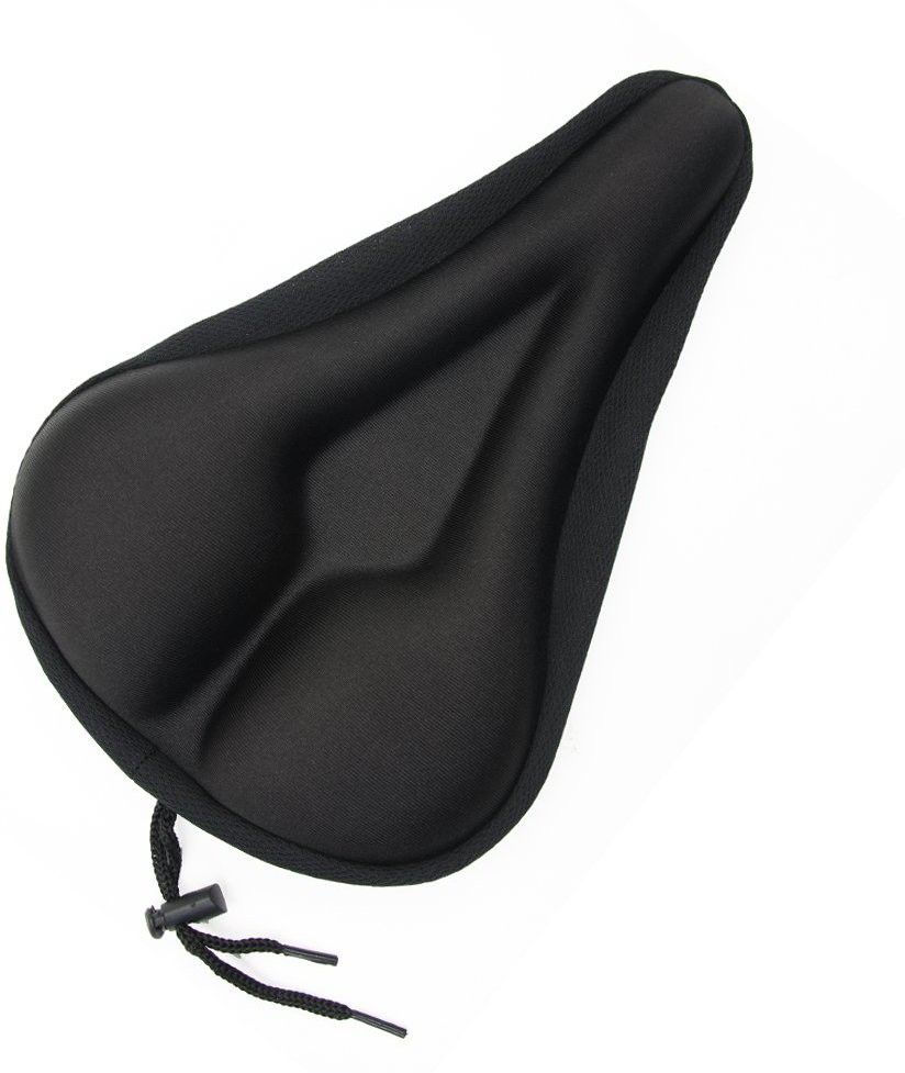 Soft Bicycle Silicone Gel Saddle Cover Cycling Cushion Pad, Gym Cycle Gel Cover Bicycle Seat Cover Free Size-image-42
