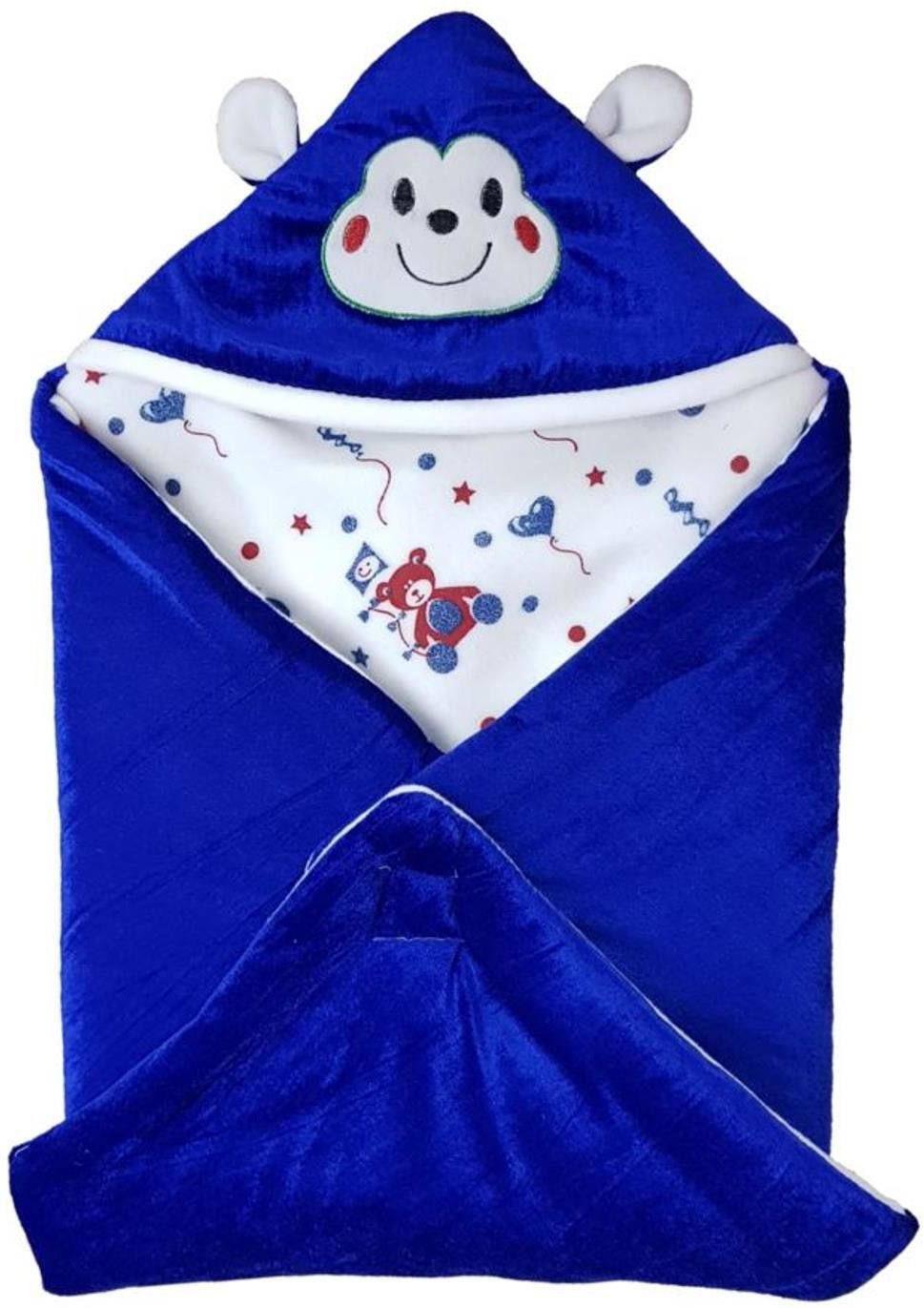 brandonn Printed Single Hooded Baby Blanket for Mild Winter-picture-20