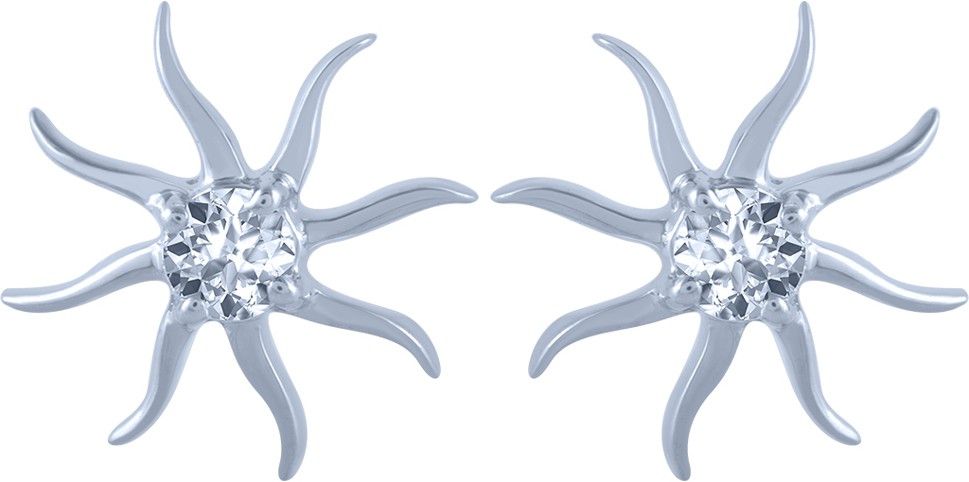 PC Chandra Jewellers White Gold 18kt Stud Earring-picture-12