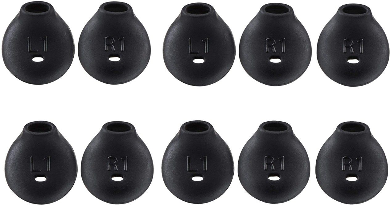 QWEEZER 10 pcs (5 Pair) level u ear buds,soft silicone eartips,level u earbuds cover. In The Ear Headphone Cushion-image-22