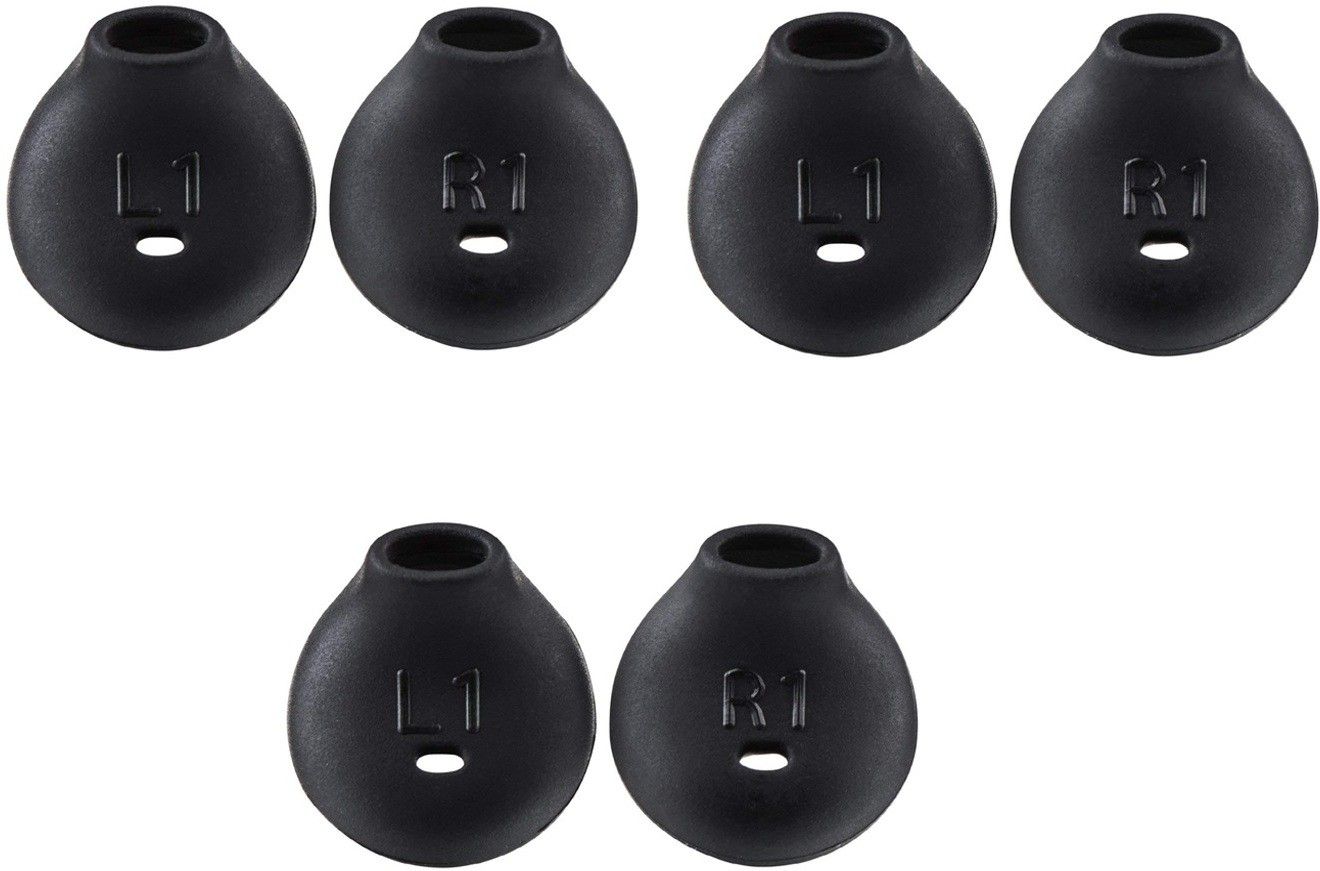 YTM 6 pcs (3 Pair) for level u ear buds,soft silicone eartips In The Ear Headphone Cushion