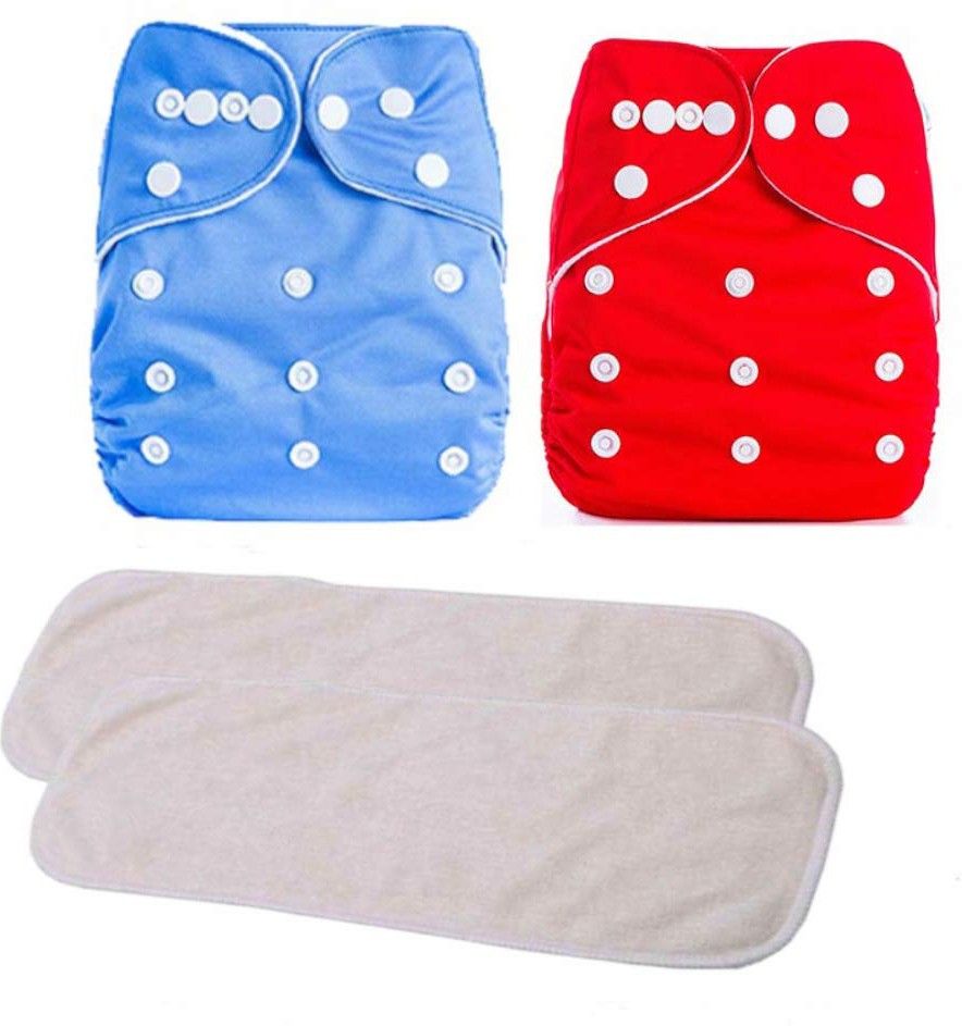 Quirk Reusable Nappies With Multi Layered Insert Pads-image-20
