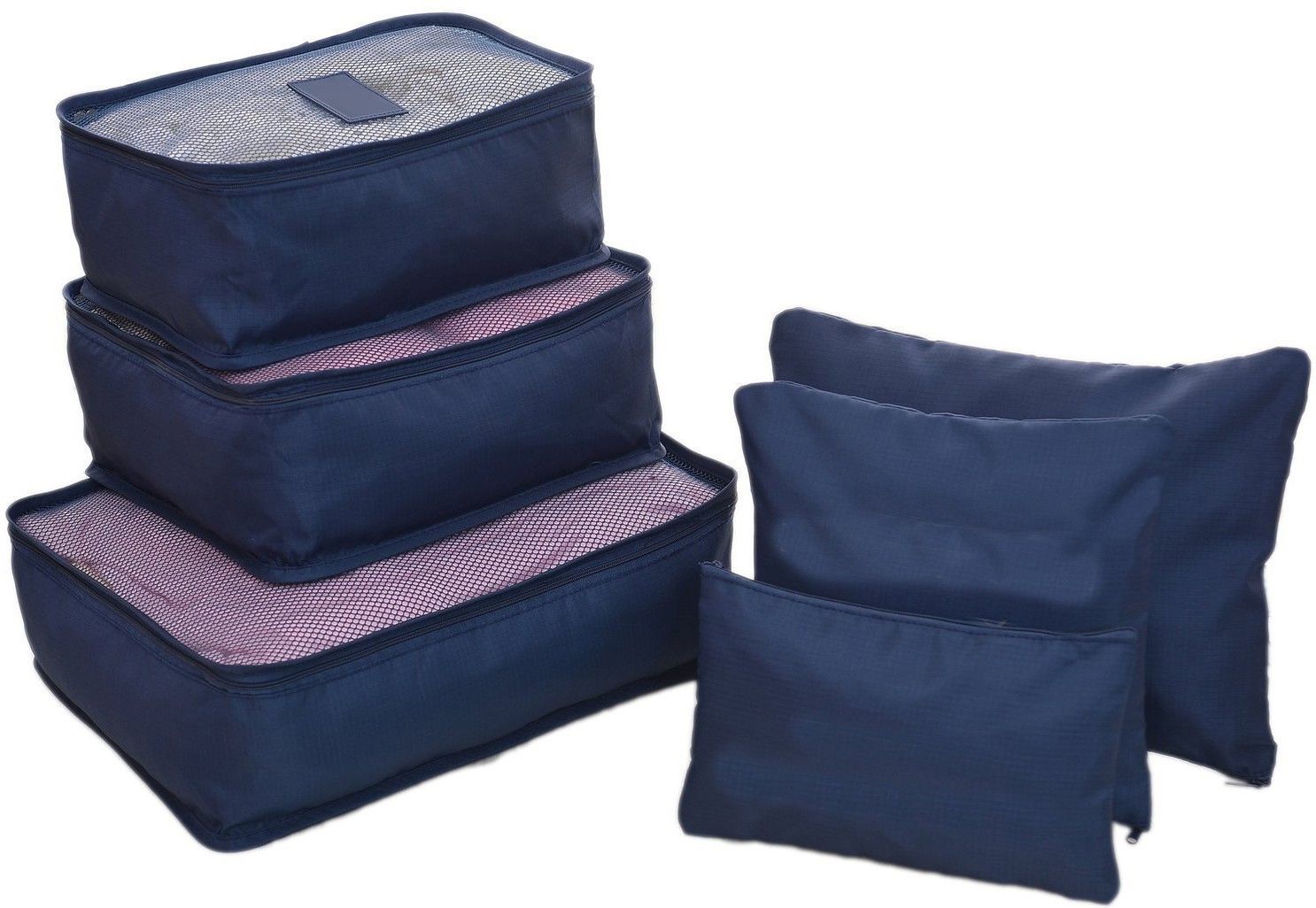 6pcs Packing Cubes Portable Travel Storage Bag Organiser Luggage Suitcase Compression Pouches Luggage Organiser - TRLDBAG Small Travel Bag