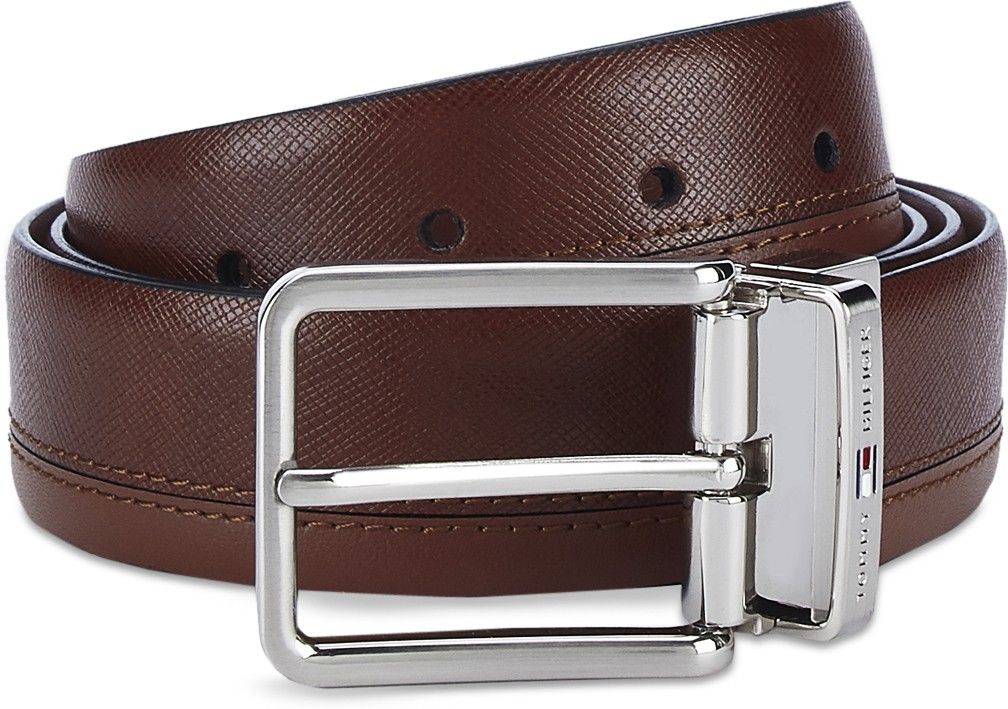 tommy hilfiger Men Casual Brown Genuine Leather Reversible Belt-picture-15