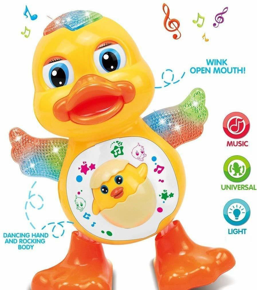 mothercare Dancing Duck with Music Flashing Lights and Real image 1