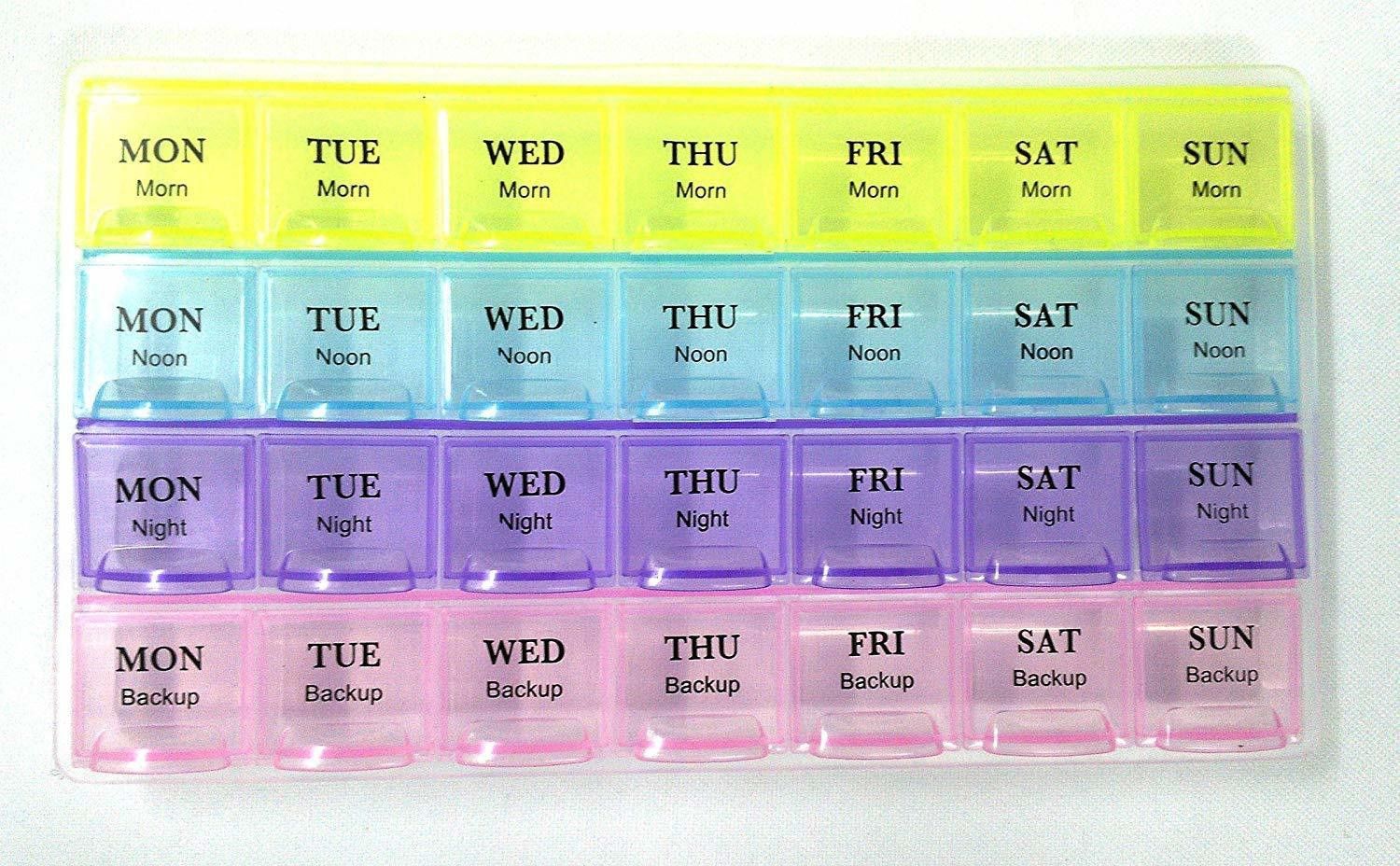7 1 Week Pill Medicine Tablet Case Box Pill Box