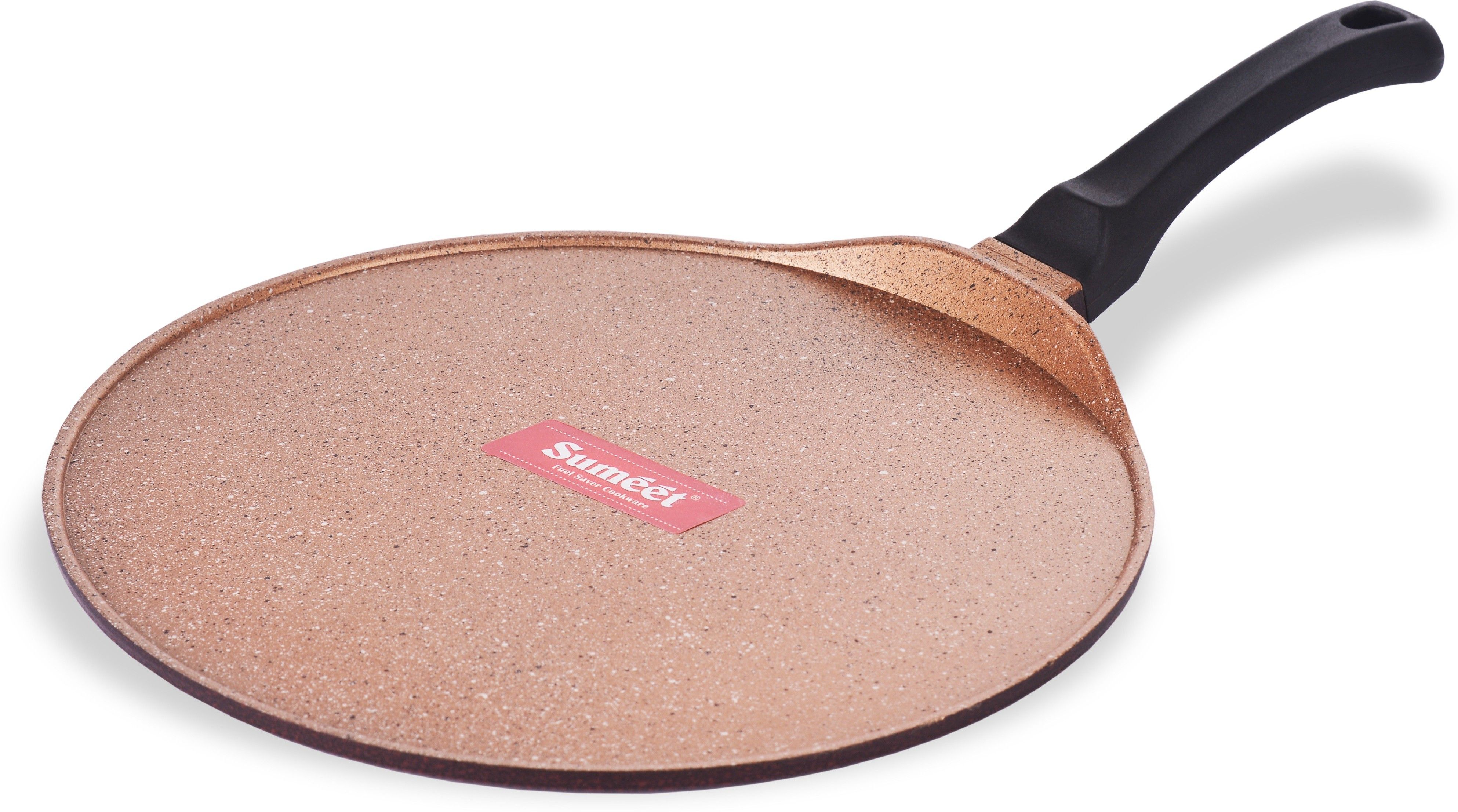 Granite Finish NonStick Die Cast 4mm Thick Peach color Dosa Tawa 30.5 cm diameter-image-24