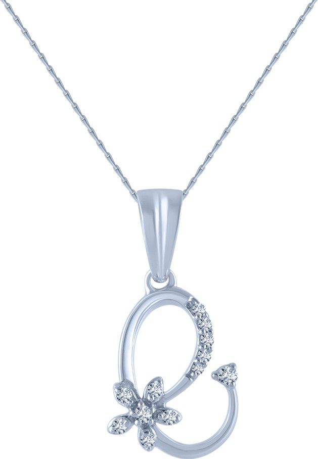 PC Chandra Jewellers DIAMOND COLLECTION 14kt White Gold Pendant-picture-12