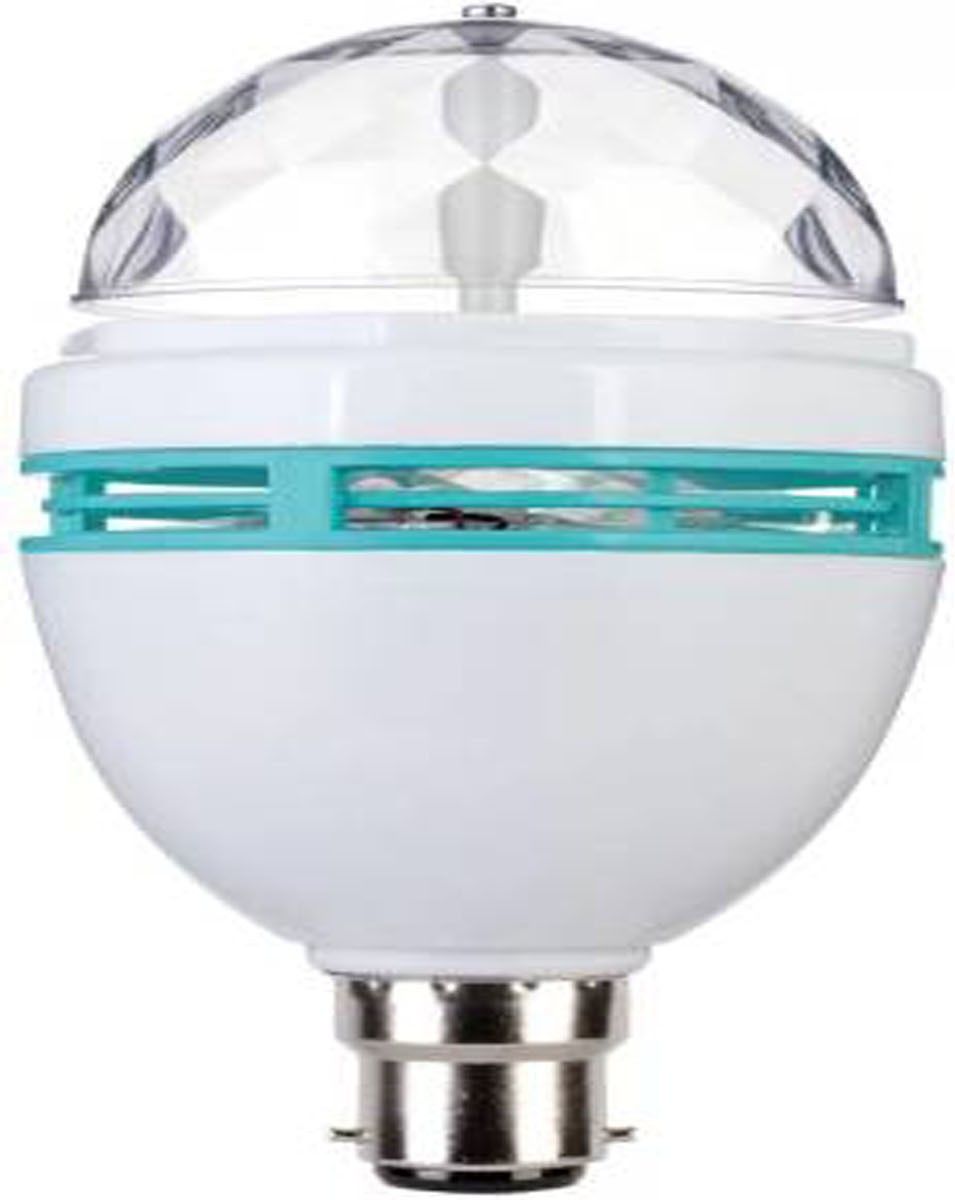 inovex Golbal LED Full Color Crystal Ball Rotating Stage Light DJ Disco Bulb Single Disco Ball (Ball Diameter: 5 cm) Single Disco Ball-image-45