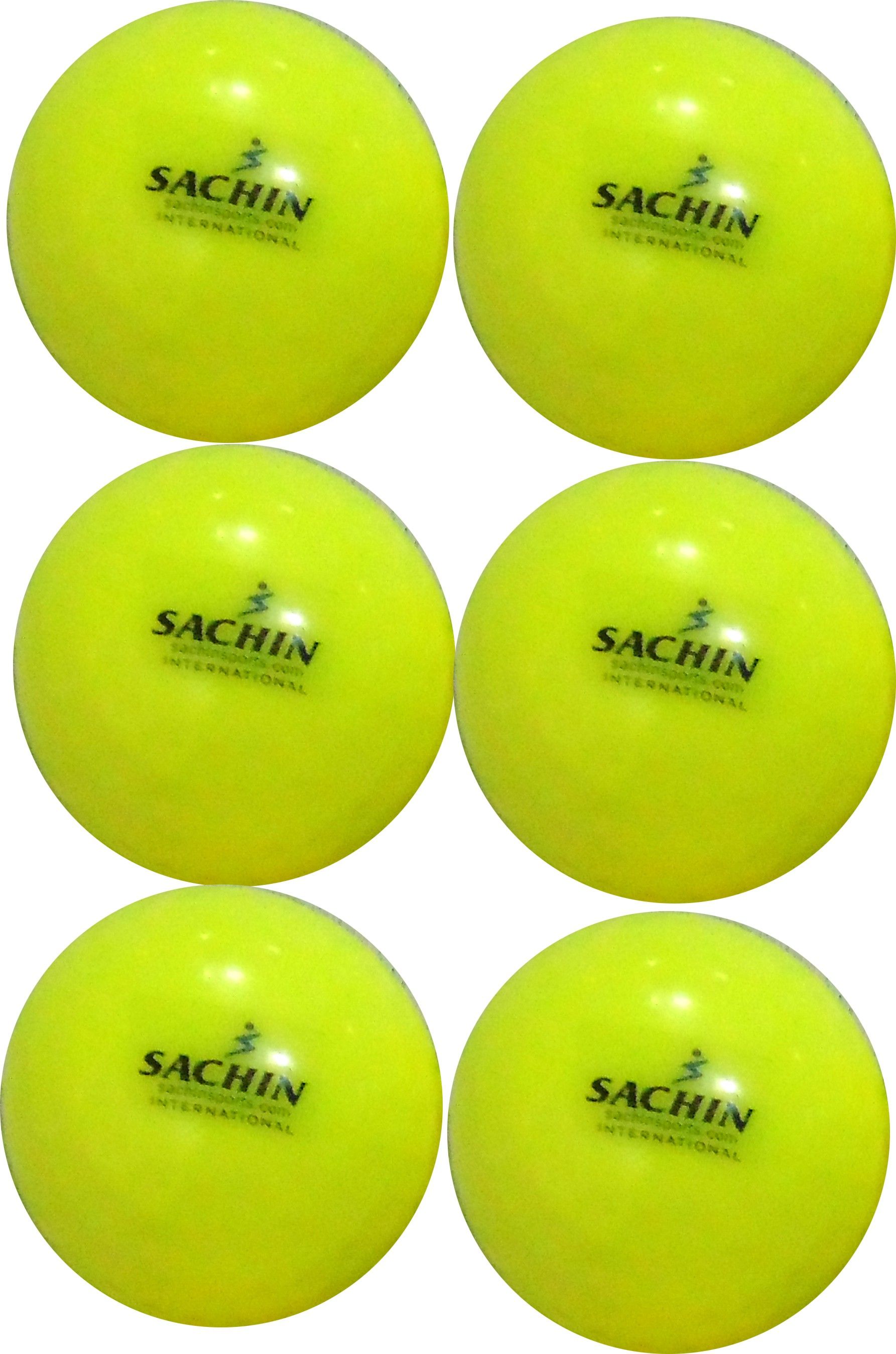 sachin Match Ball Yellow Hockey Ball-picture-23