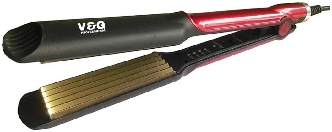 V&G Professional NovaVnG Crimping Machine for Hair with Steam Iron Electric Hair Crimper Electric Hair Styler