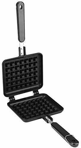 Non Stick Square French Egg Pancake Waffle Maker Mould for Gas Burner Stove Waffle Maker