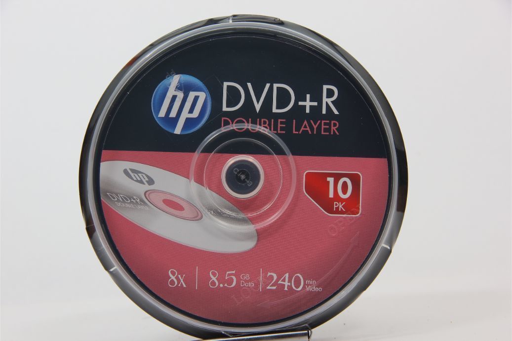 HP DVD Recordable DRDLA00071 Pack of 10 Disc Cake Box Spindle Speed 8x 8.5 GB-image-9