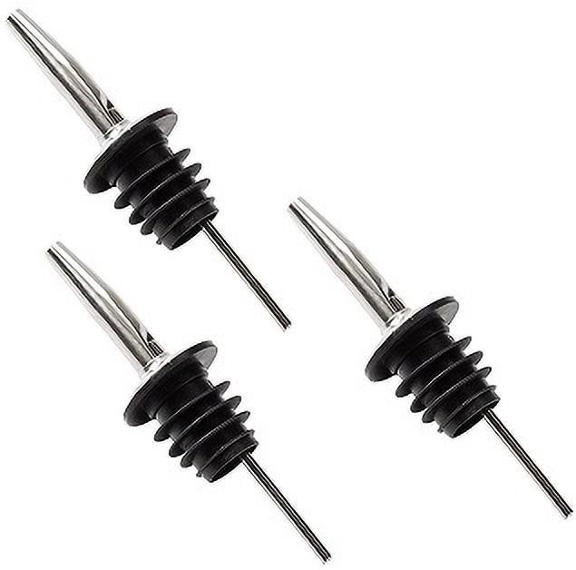 Dynore Stainless Steel Set of 3-Metal Wine Bottle Pourer/ Pour Spout Stainless Steel Bottle Stopper-picture-14