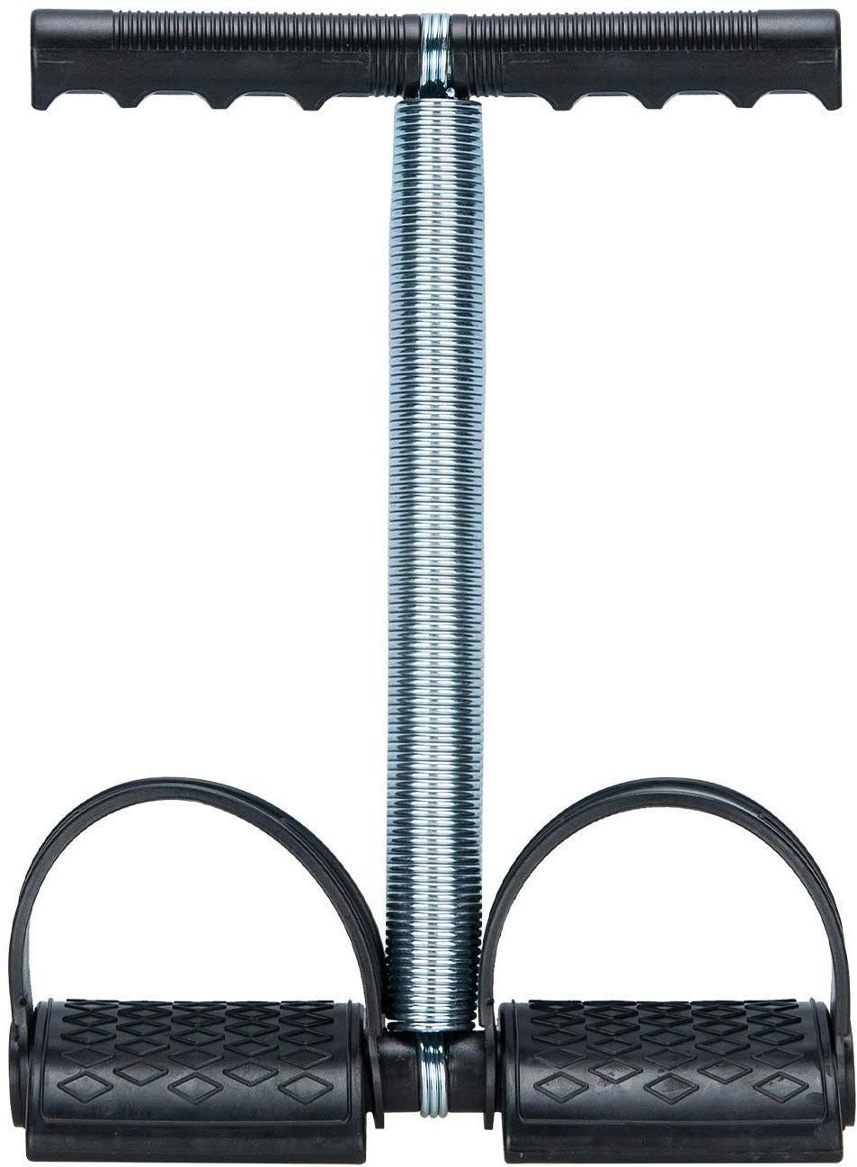 Black Tummy Trimmer Single Spring Full Body Fitness Equipment For Men & Women Ab Exerciser-image-20