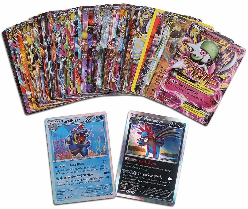 Pokemon Cards in Metal Box Kids Gift-Funny 42 Pcs.-image-35
