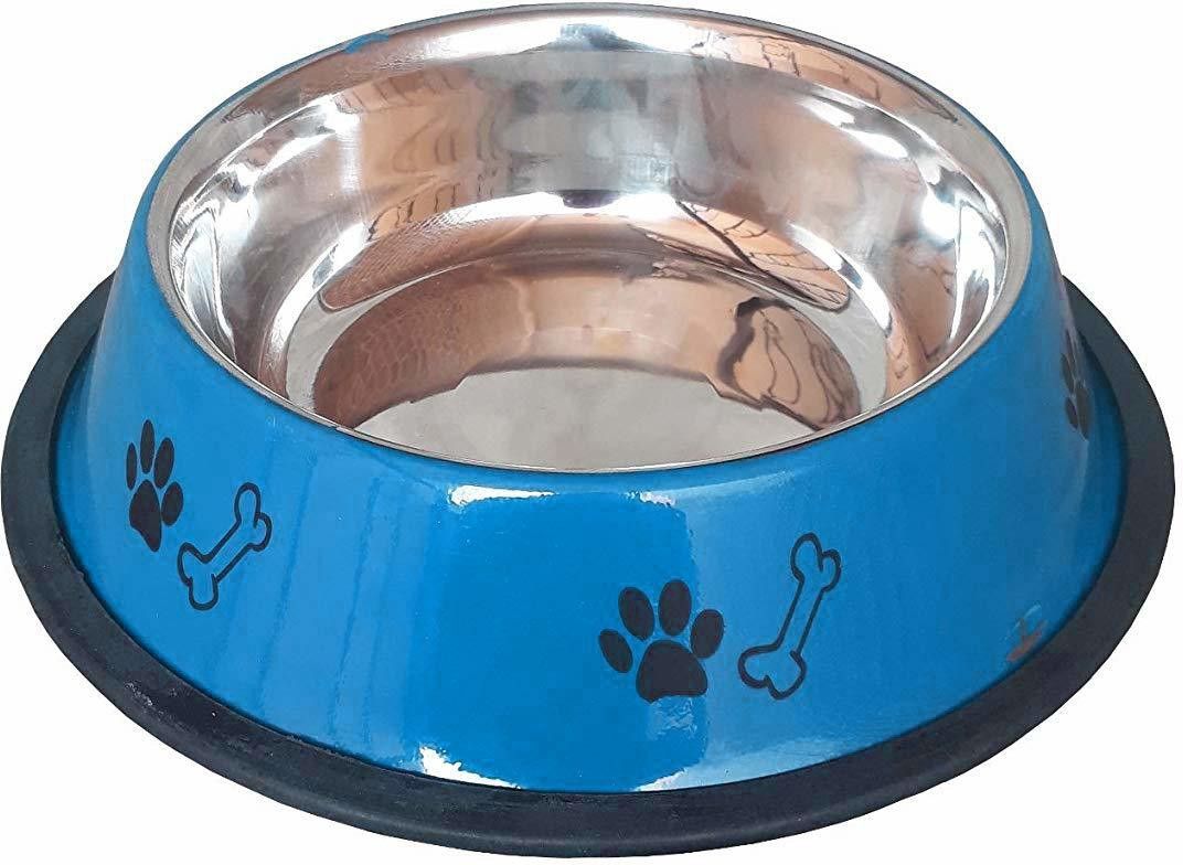 fondle Circular Steel Pet Bowl-picture-11