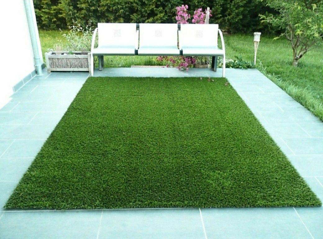 comfy home High Density Artificial Grass Carpet ( 4 X 7 ) Feet Artificial Turf Sheet-picture-30