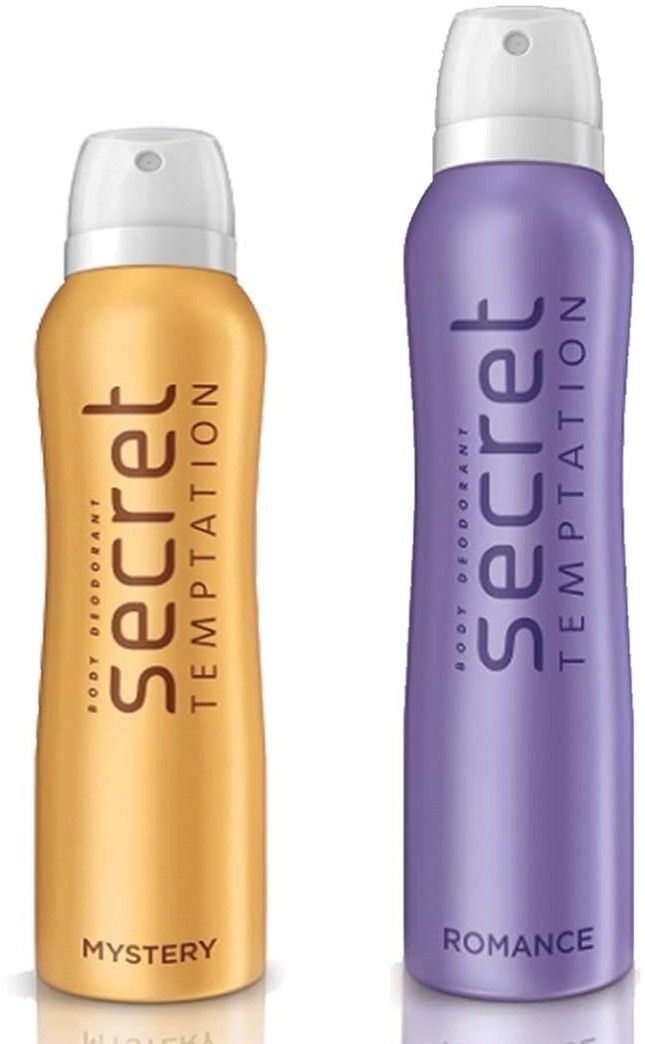 Romance Deodorant 225 ml and Mystery Deodorant 150 ml - Pack of 2 Deodorant Spray - For Women-image-44
