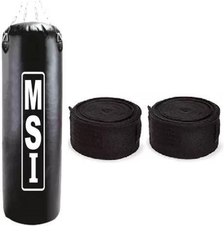 monika sports Long Unfilled Punching Bag with Boxing Handwrap For Boxing & Kick Boxing Boxing Kit-picture-18
